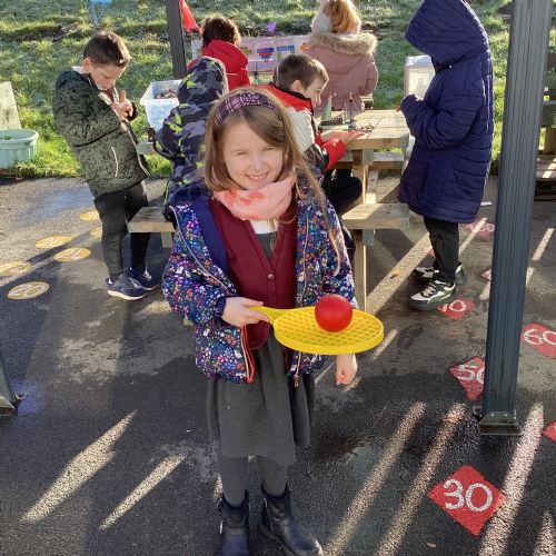 New playground equipment